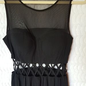 Black Forever 21 Maxi Dress